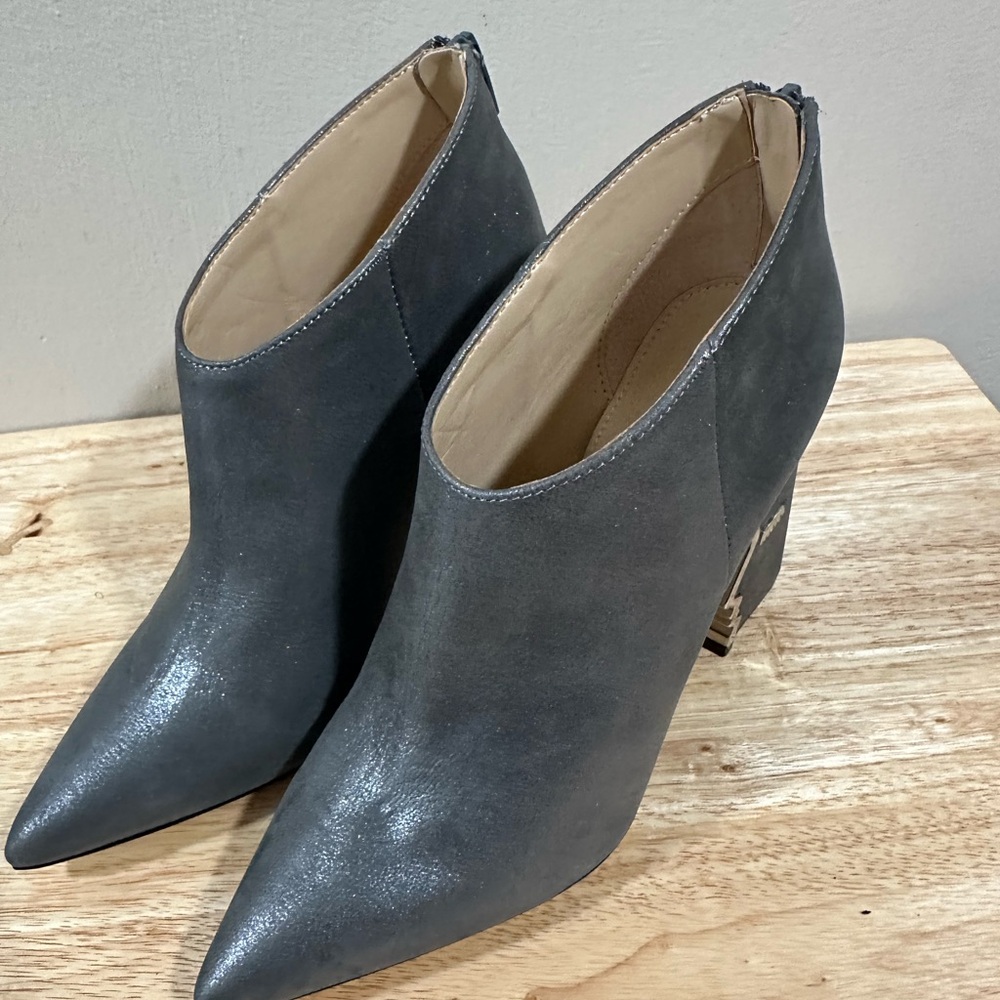 Katy Perry Collections Charcoal Ankle Booties